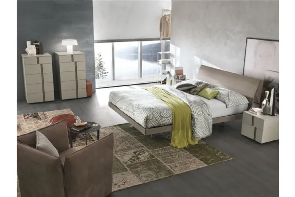 Letto a una piazza e mezza di Tomasella modello Narciso