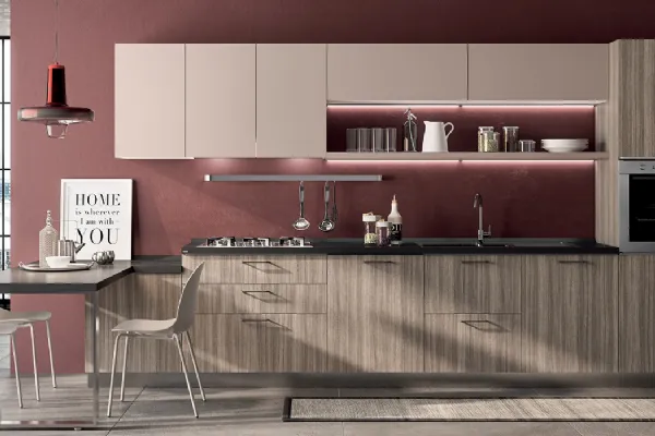 Cucina Urban & Urban Minimal penisola di Scavolini