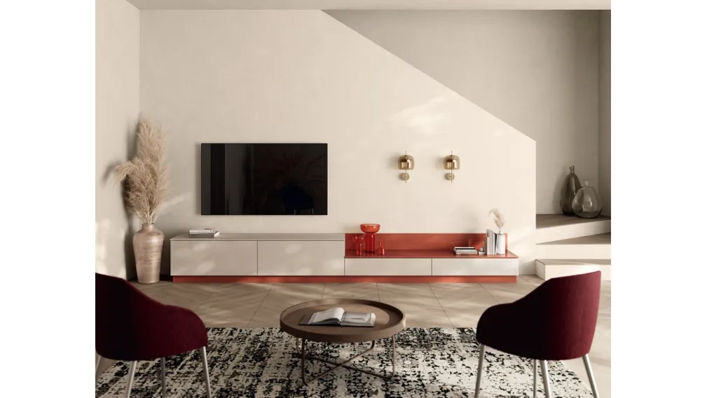 Parete Attrezzata Moda Living 02 di Scavolini