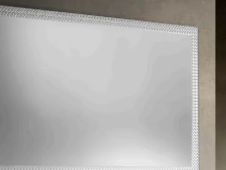Specchio moderno con cornice incisa Bohème di Refex