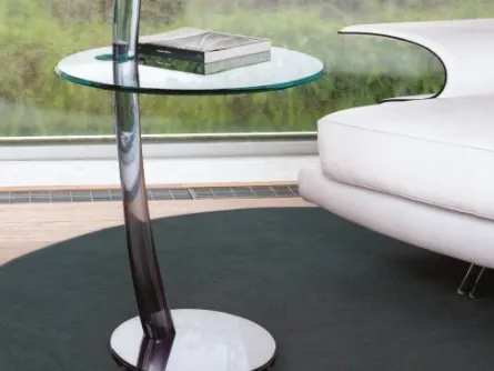 Tavolino moderno in vetro Kendo di Reflex