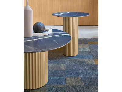 Tavolino Enea con top in ceramica di Riflessi