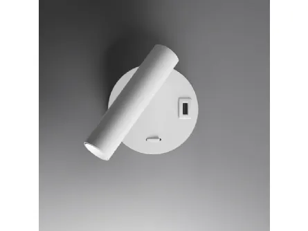 Lampada orientabile con presenza di presa USB Betu di Vivida International