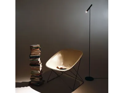 Lampada da terra orientabile in alluminio Ciak di Vivida International