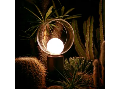 Lampada a LED da tavolo in marrone ossidato Cosmit di Vivida International