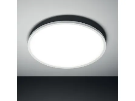 Lampada rotonda in alluminio e acrilico Halo di Vivida International