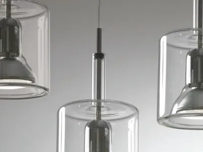 Lampada di design in vetro Tumbler di Reflex