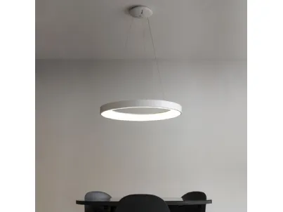 Lampada a sospensione dalla forma circolare a luce diffusa Inner R di Vivida International
