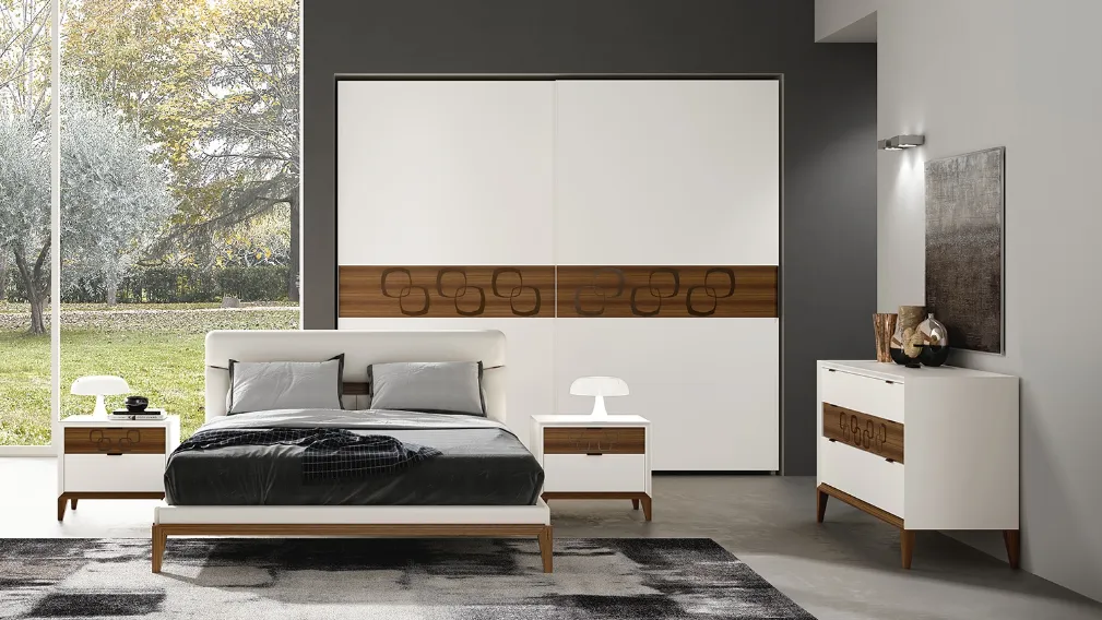 Armadio moderno Pixel 01 di Ferretti e Ferretti
