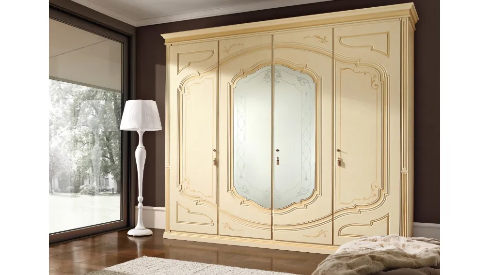 Armadio classico Smeraldo 02 di Ferretti e Ferretti