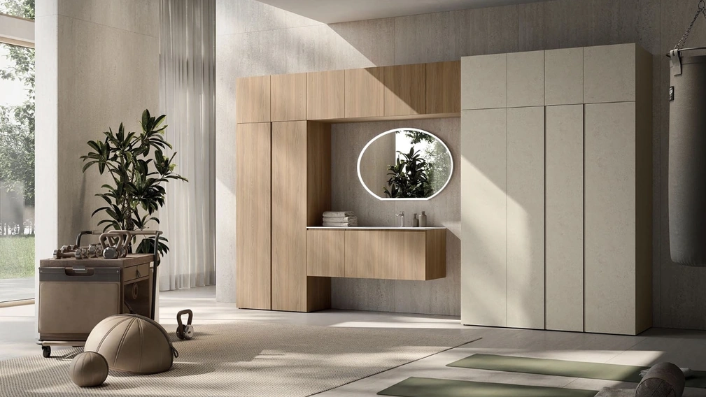 Mobile da Bagno AB+ LG008 di Compab