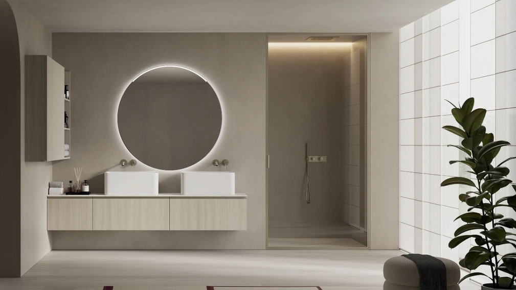Mobile da Bagno sospeso INK NK005 di Compab