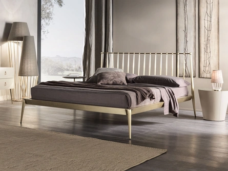 Comodino Conico in pelle di Cantori