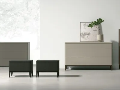 Gruppo Notte Dolcevita in legno o laccato di Tomasella