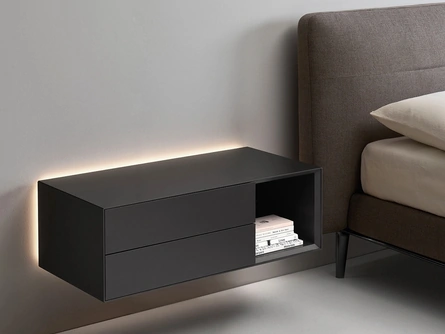 Comodino sospeso Domino Mono di Sangiacomo