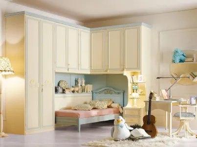 Letto testata con inserto in ferro COD-GA41(S/X) di Ferretti e Ferretti