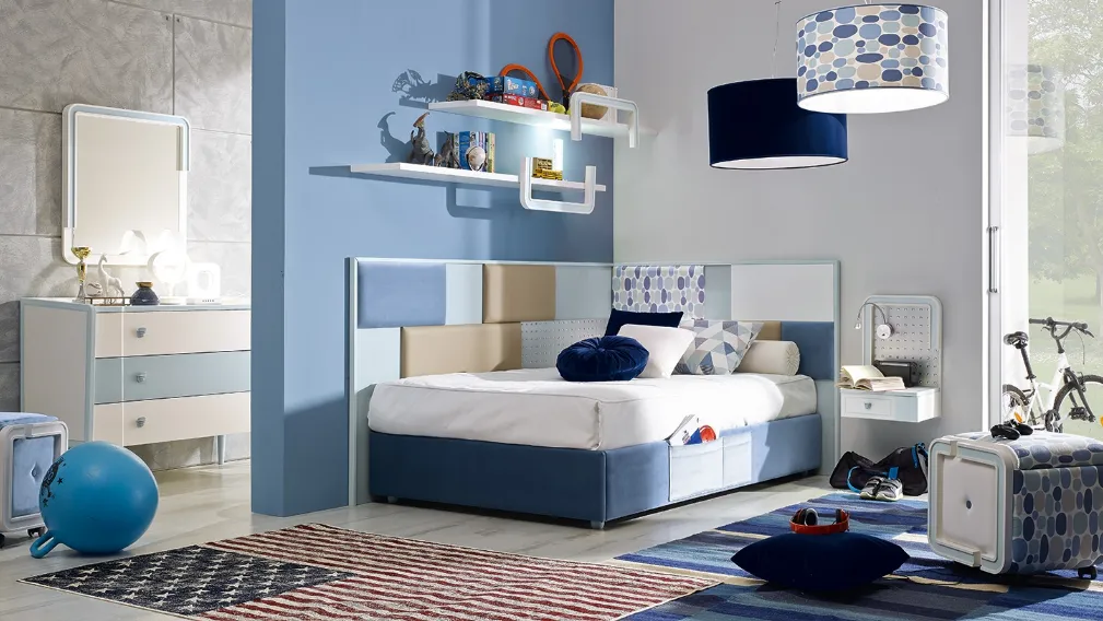 Letto moderno COD-GGLI di Ferretti e Ferretti