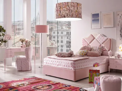 Letto con testiera COD-LL92IX di Ferretti e Ferretti