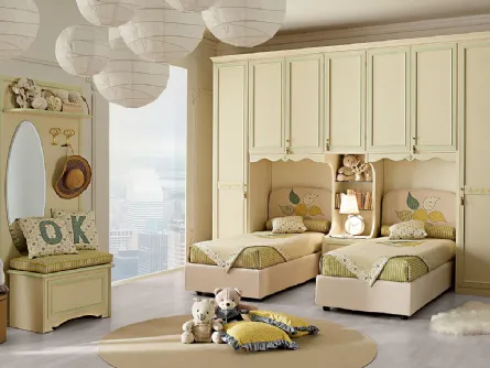 Letto con contenitore COD-LT10S di Ferretti e Ferretti