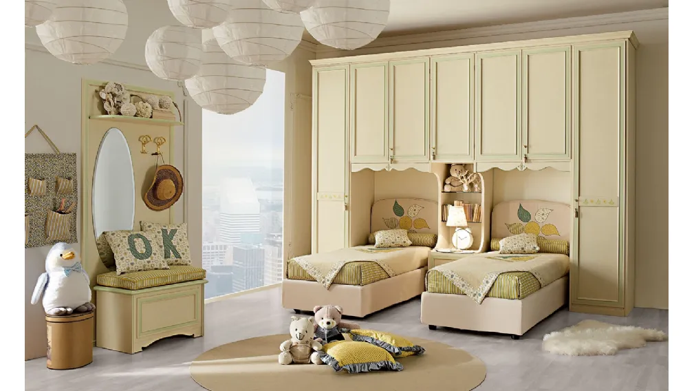 Letto con contenitore COD-LT10S di Ferretti e Ferretti