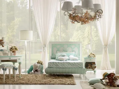 Letto con testiera COD-LTT90 (S/X) di Ferretti e Ferretti