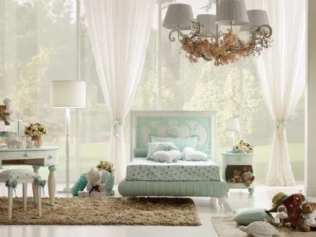 Letto con testiera COD-LTT90 (S/X) di Ferretti e Ferretti