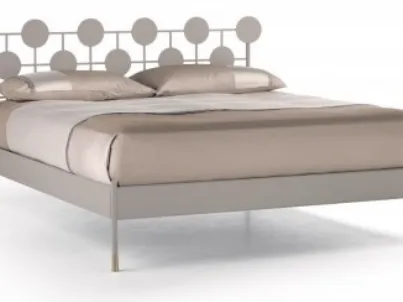 Letto in ferro battuto matrimoniale di design Dalia di Cantori