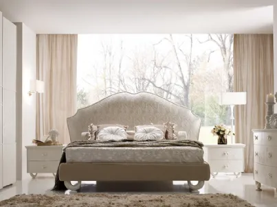 Letto imbottito Ercole di Ferretti e Ferretti