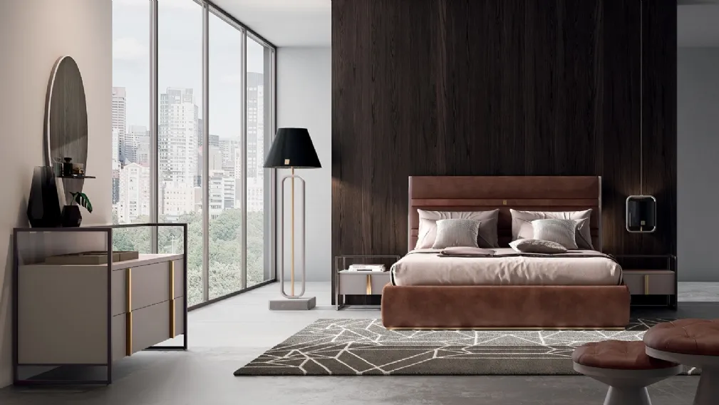 Letto con box contenitore For You YLT023 di Ferretti e Ferretti