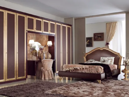 Letto con testiera M208 di Ferretti e Ferretti