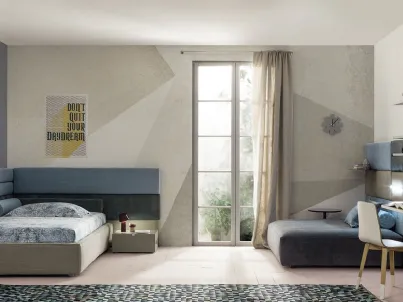 Letto Singolo Boiserie Set di Twils