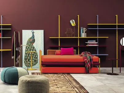 Letto Singolo Camaleo con letto estraibile di Twils