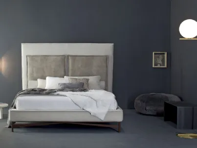 Letto in tessuto con testiera alta SP2802 Alto di Twils
