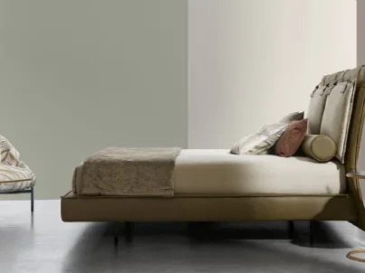Letto in tessuto con contenitore A-Box di Twils