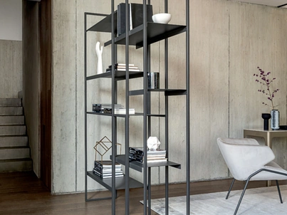 Libreria divisoria Freewall di Riflessi