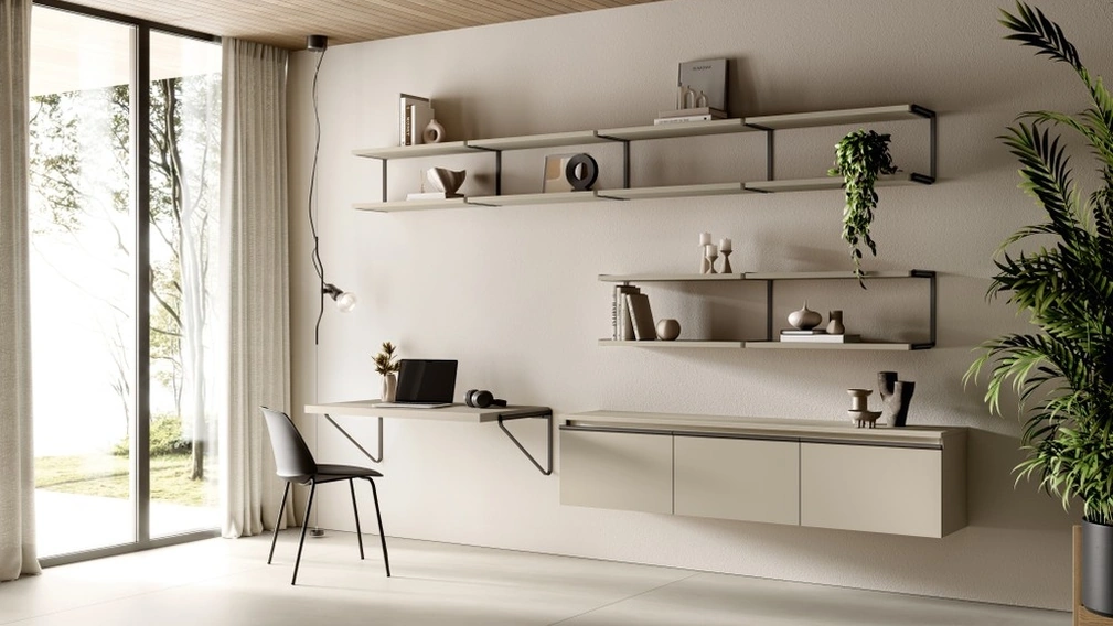 Libreria Living Stilo Canapa di Scavolini