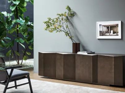 Madia dal design moderno in legno Bernois di Bonaldo