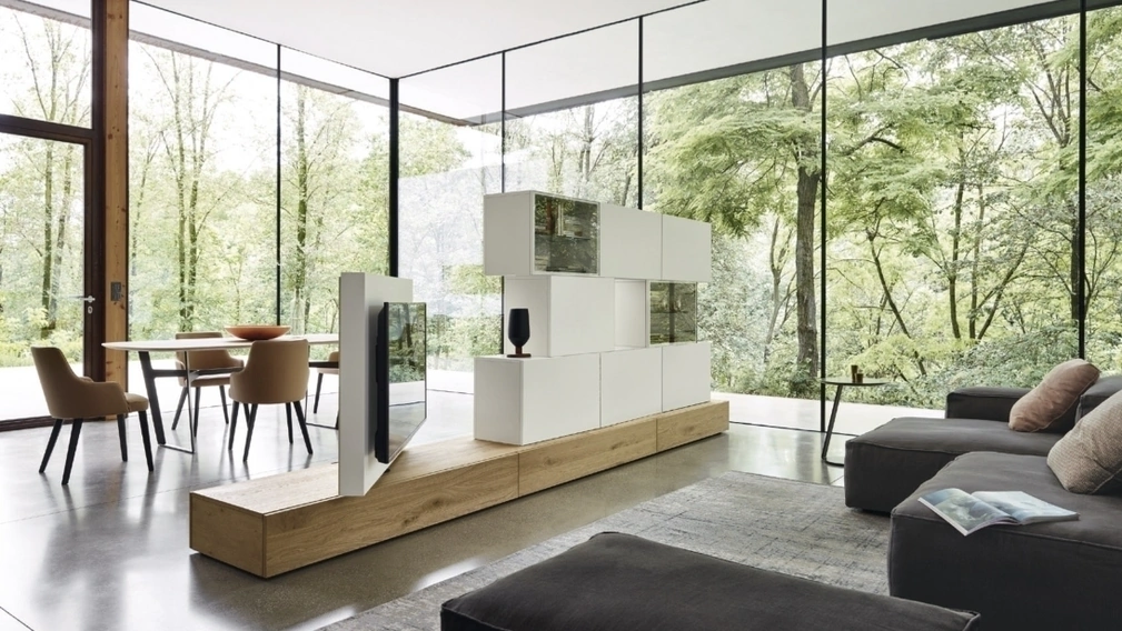 Mobile Porta Tv Tv Units Roto Lampo di Sangiacomo