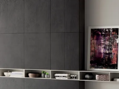 Parete Attrezzata Living Mood in Biomalta Shanghai di Scavolini