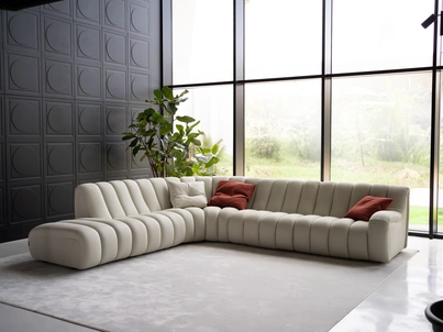 Divano angolare Scervino di Franco Ferri