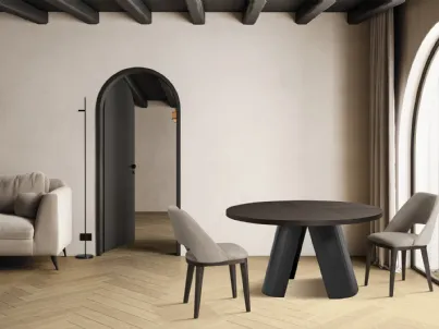 Tavolo rotondo in legno Arcos di FGF Mobili