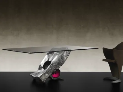 Tavolo di design in ferro Impact 72 di Reflex