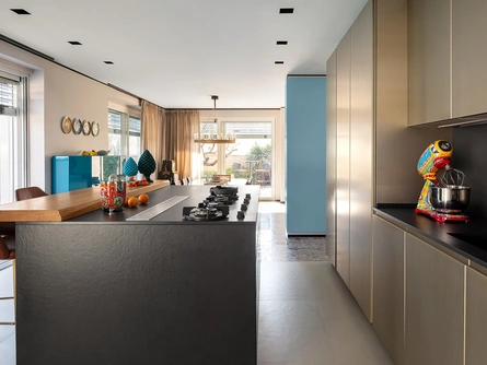 Cucina Design G180 in laccato Champagne di TM Italia