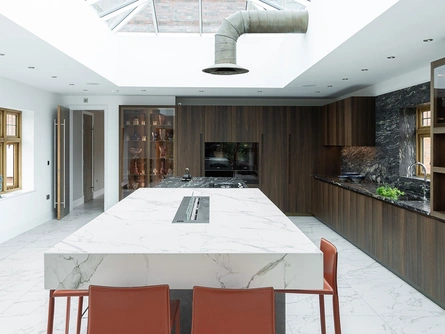 Cucina Design G180 in Rovere Termotrattato di TM Italia