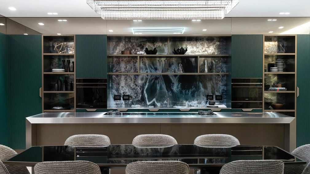 Cucina Design Miuccia con Isola di TM Italia