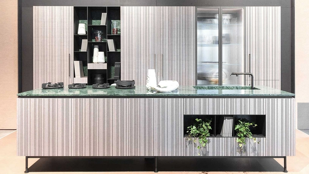 Cucina Design Rua Eucalipto e Marmo di TM Italia