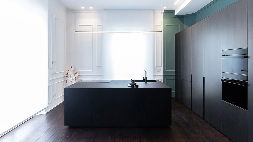 Cucina Design T45 Bronzo e Nero Ingo di TM Italia