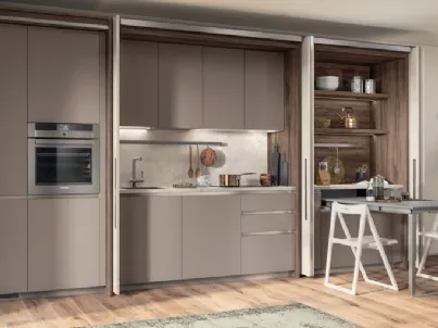 Cucina Moderna Boxi Grigio Selce di Scavolini