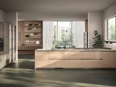 Cucina Moderna con penisola Essenza 02 di Scavolini