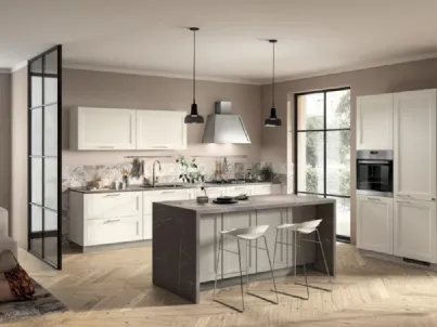 Cucina Colony laccato Bianco opaco di Scavolini